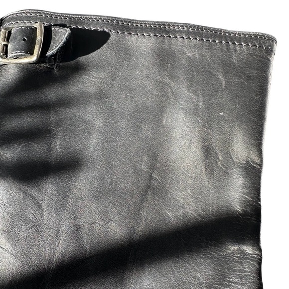 Frye Black Veronica Back Zip Boot Size 7.5 - Picture 13 of 16